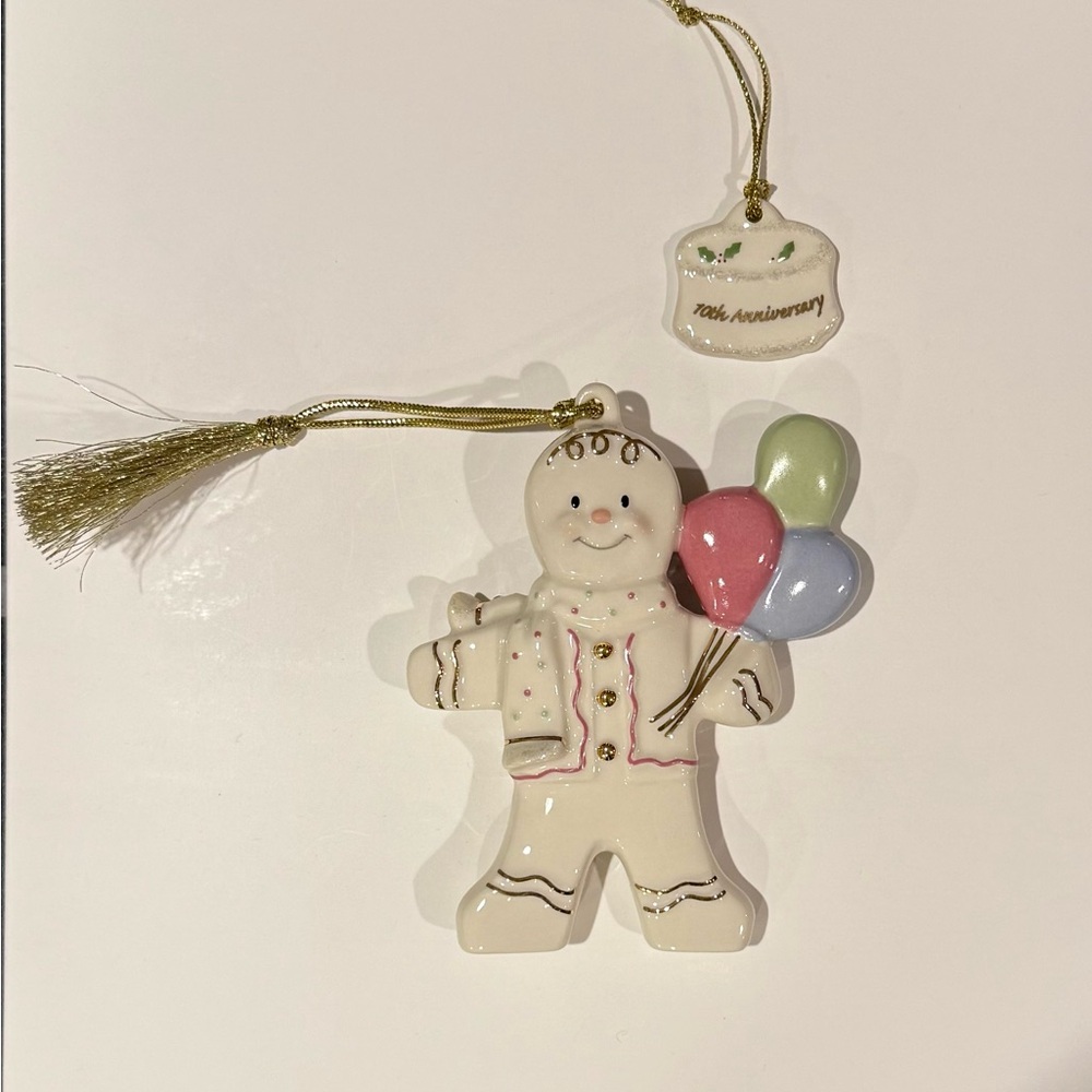 LENOX 10th Anniversary Gingerbread Gala  Ornament - Picture 3 of 4